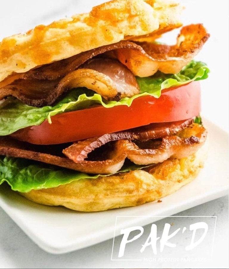 Everything Bagel High Protein Pancakes