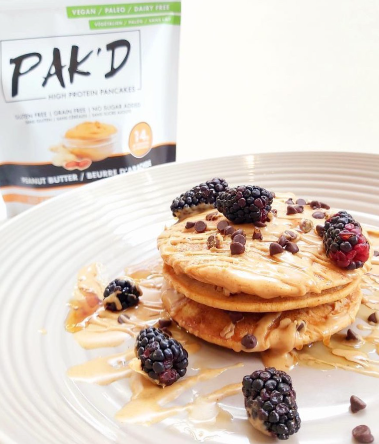 Vegan Peanut Butter Protein Pancake Mix