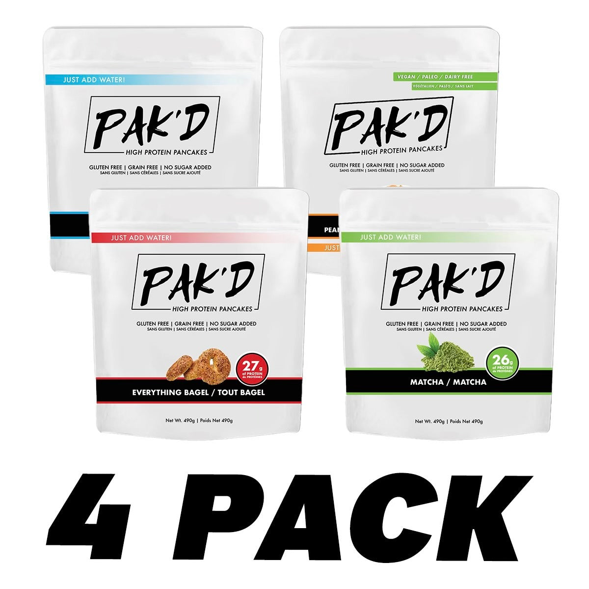 Build Your Own Pak'd Bundle - 4 Mixes